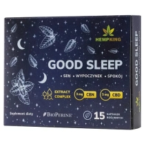 HempKing Good Sleep CBD 15 kapsułek