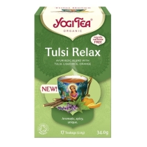 Herbatka Tulsi Relax BIO 17 saszetek Yogi Tea