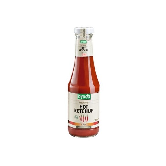 Ketchup pikantny bezglutenowy 500 ml BIO Byodo cena 22,60zł