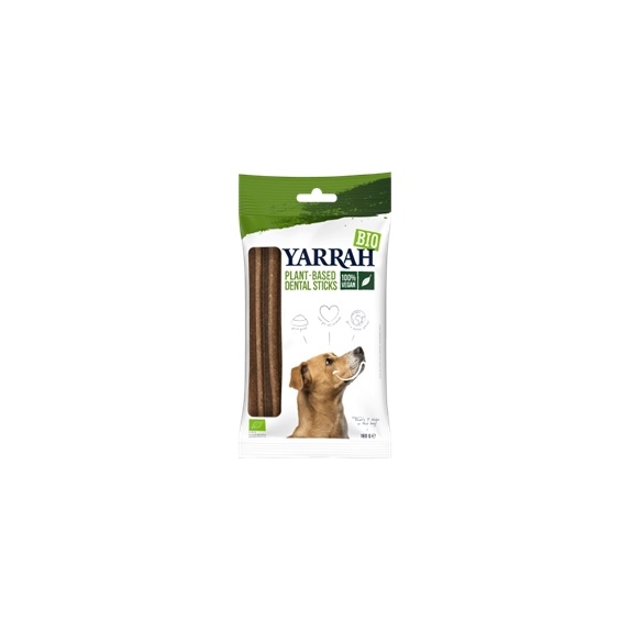 Przysmak dentystyczny dla psów (pałeczki roślinne) 7 sztuk (180 g) Yarrah cena 18,79zł