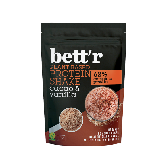 Shake proteinowy kakoa i wanilia bez dodatku cukru 500 g BIO Bett'R  cena 64,89zł