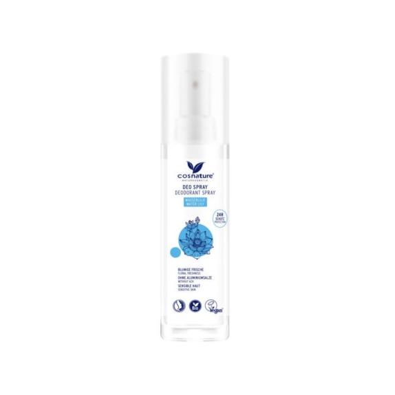 Cosnature dezodorant w sprayu lilia wodna ECO 75 ml cena 6,52$