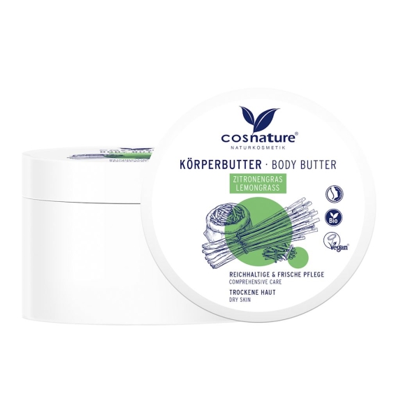Cosnature masło do ciała nawilżające trawa cytrynowa ECO 200 ml cena 18,95zł