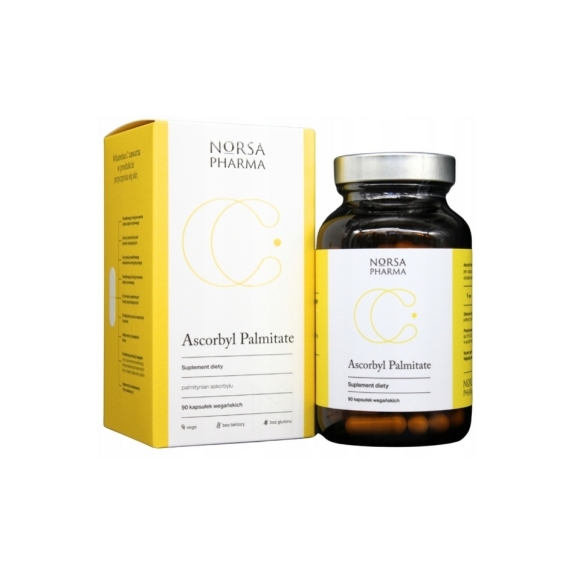 NorsaPharma Ascorbyl Palmitate witamina C 90 kapsułek  cena €15,38