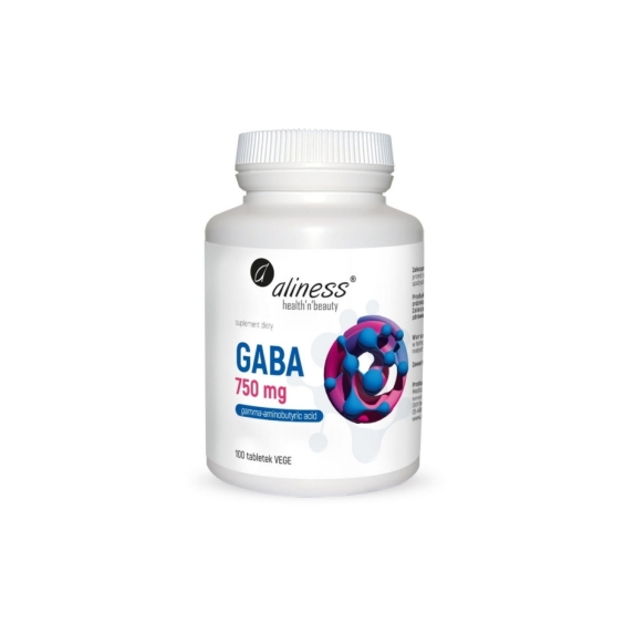Aliness GABA 750 mg 100 tabletek cena 29,90zł