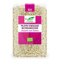 Płatki owsiane błyskawiczne BIO 1 kg Bio Planet