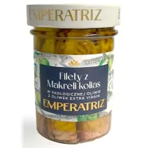 Makrela filety w oliwie z oliwek extra virgin 180 g (120 g)  Emperatriz cena 18,89zł