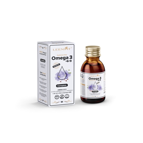 Leenvit Olej Omega 3,6,9 Complete 125 ml cena 15,52$