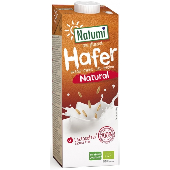 Napój owsiany 1 litr BIO Natumi cena 7,65zł