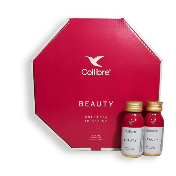 Collibre Swiss Collagen Beauty Drink shot 15 sztuk cena 127,05zł