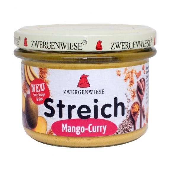 Pasta słonecznikowa z mango i curry 180 g BIO Zwergenwiese cena 11,15zł