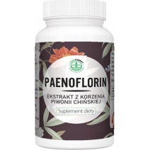 Paenoflorin piwonia Chińska Paenoflorin 300mg 60 kapsułek Raw Forest