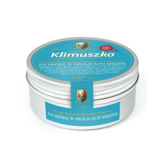 Mazidło klasztorne Musculus  Klimuszko 150 ml cena 51,90zł