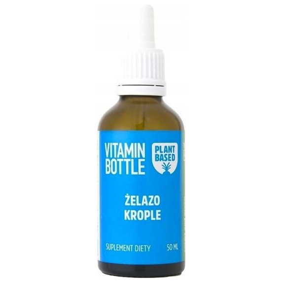 B'Nature Vitamin Bottle żelazo krople 50 ml cena 49,00zł