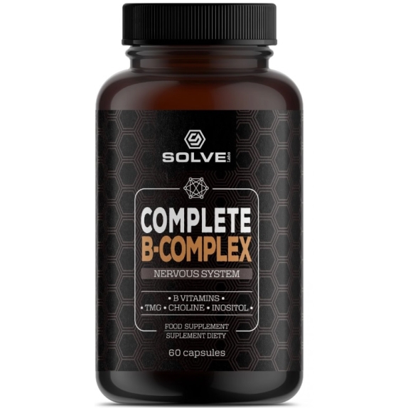 Solve Labs  Witamina B-Complex 60 kapułek cena €20,16