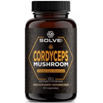 Solve Labs Cordyceps ekstrakt 10:1 60 kapsułek