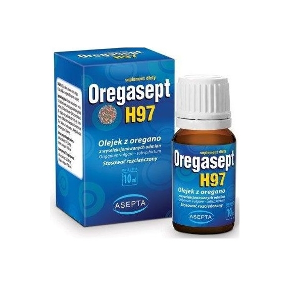 Oregasept H97 olejek z oregano 10 ml Asepta cena 32,90zł