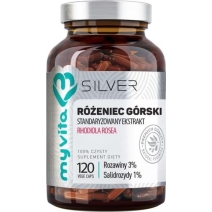 Myvita Silver Pure Różeniec górski 120 kapsułek 