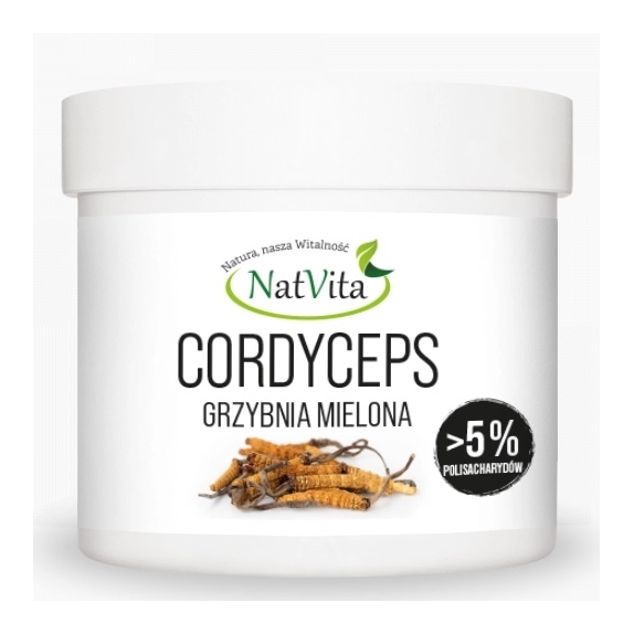 Natvita BIO Cordyceps proszek 100 g cena €13,34