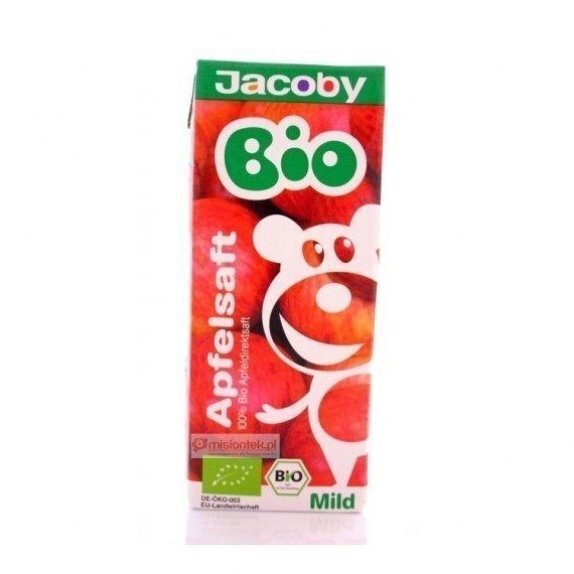 Sok jabłkowy 200 ml Jacoby cena 3,45zł