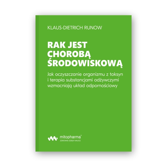 Książka Rak jest chorobą środowiskową Klaus-Dietrich Runow uszkodzona okładka PROMOCJA! cena 13,77$