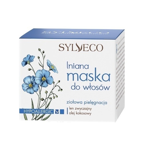 Sylveco maska do włosów lniana 150 ml cena 26,90zł