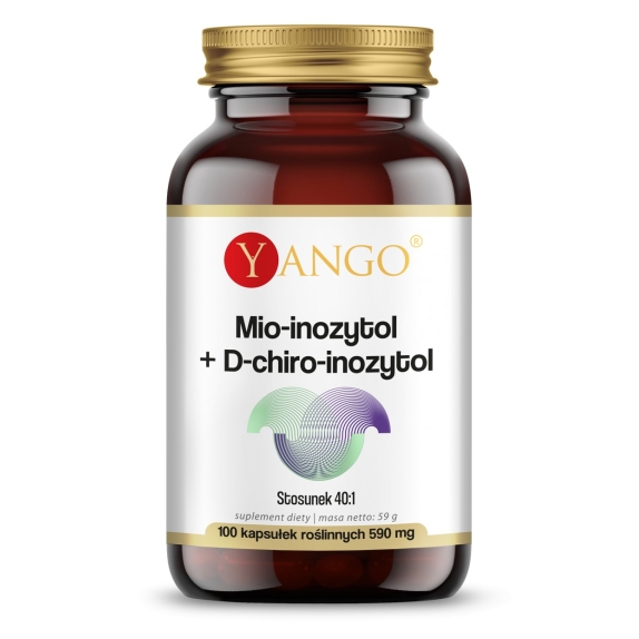 Yango Mio-inozytol + D-chiro-inozytol 100 kapsułek cena 46,80zł