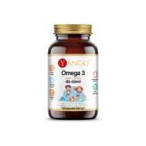 Yango Omega 3 dla dzieci EPA + DHA 60 kapsułek