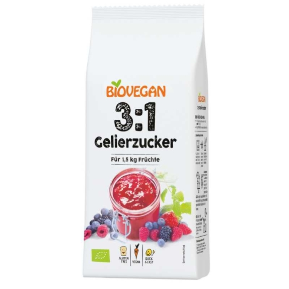 Cukier żelujący 3:1 BIO 500 g Biovegan cena 20,25zł