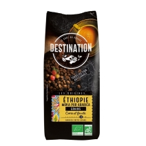 Kawa ziarnista Arabica 100% Etiopia Fair For Life BIO 1 kg Destination