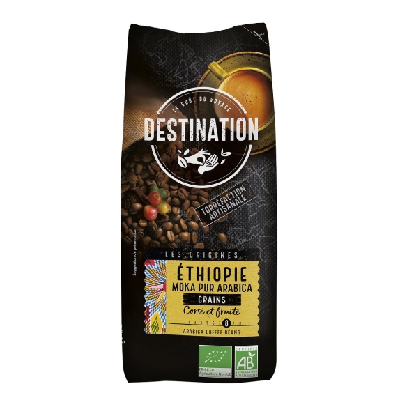 Kawa ziarnista Arabica 100% Etiopia Fair For Life BIO 500 g Destination cena 58,89zł