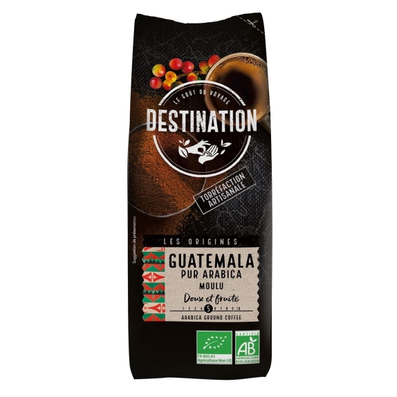 Kawa mielona Arabica 100% Gwatemala Fair For Life BIO 250 g Destination cena 28,39zł