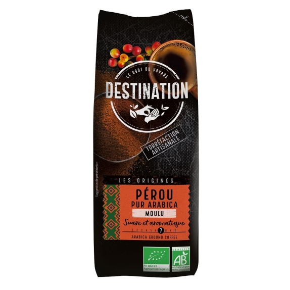 Kawa mielona Arabica 100% Peru Fair For Life BIO 250 g Destination cena 27,59zł