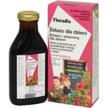 Floradix Żelazo dla dzieci 250 ml