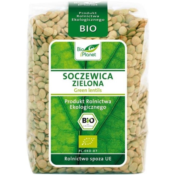 Soczewica zielona 400 g BIO Bio Planet cena 10,65zł