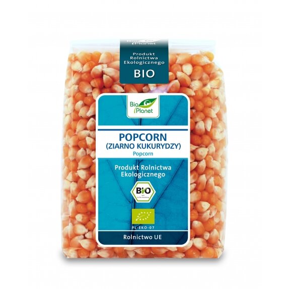 Popcorn ziarno 400 g BIO Bio Planet cena 5,65zł