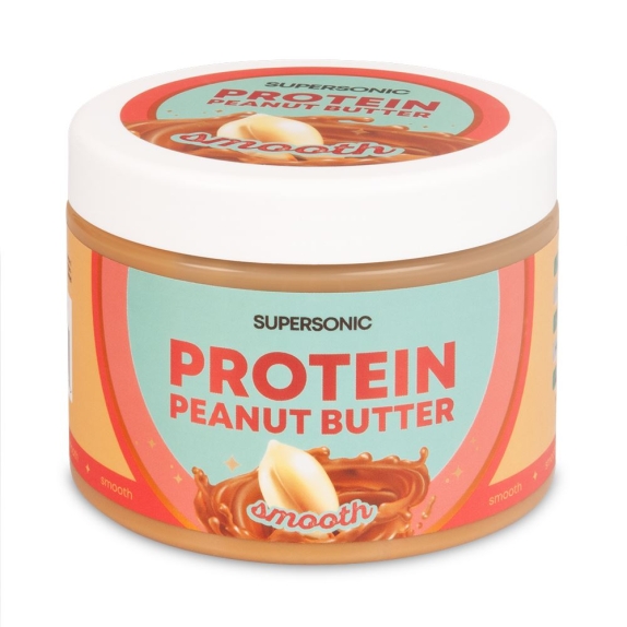 Krem z orzechów ziemnych smooth 500 g Supersonic cena 8,35zł