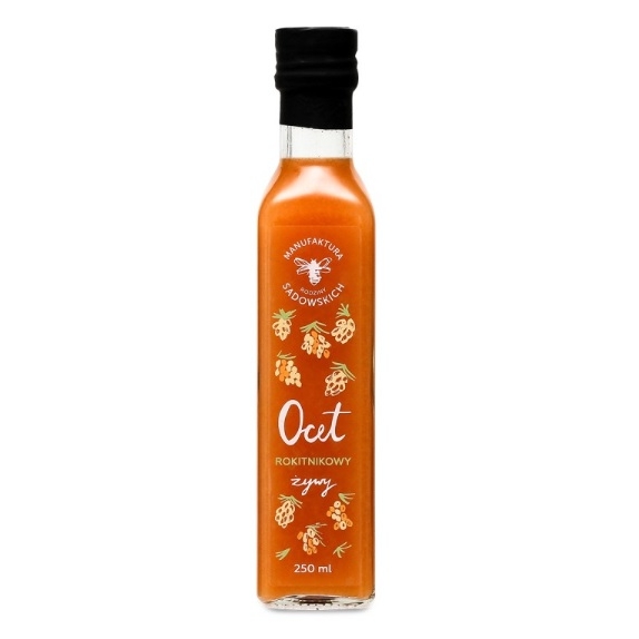 Ocet rokitnikowy 250 ml Pasieka Sadowskich  cena 39,00zł
