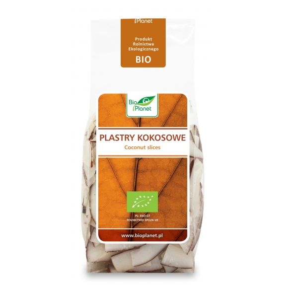 Plastry kokosowe 100 g BIO Bio Planet cena 4,35zł