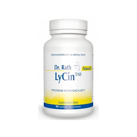 Dr Rath LyCin 90tabletek cena 104,00zł