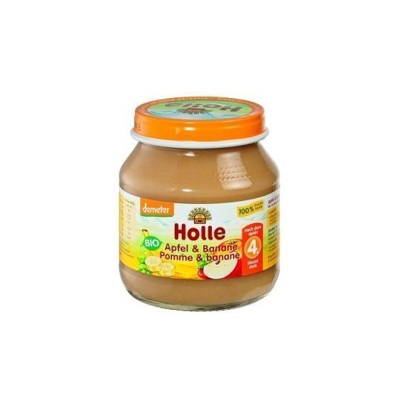 Deser dla niemowląt jabłko od 5 miesiąca 125 g BIO Holle cena 4,95zł