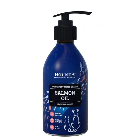 Holista Olej z łososia dla psa i kota 250 ml cena €0,00