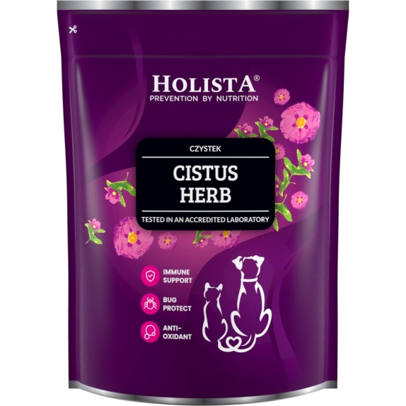 Holista cistus herbs (czystek) dla psa i kota 500 g cena 65,00zł