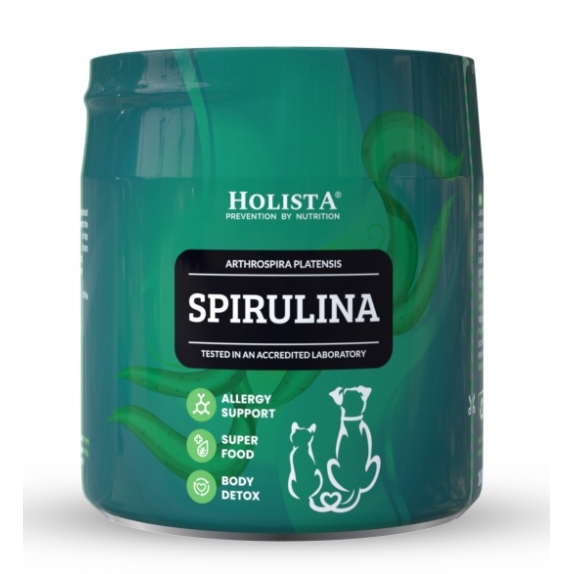 Holista spirulina dla psa i kota 100 g cena 32,00zł