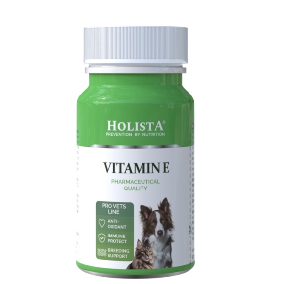 Holista witamina E dla psa i kota 90 tabletek cena 9,45$