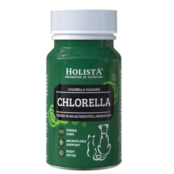 Holista chlorella dla psa i kota 90 tabletek cena 35,00zł