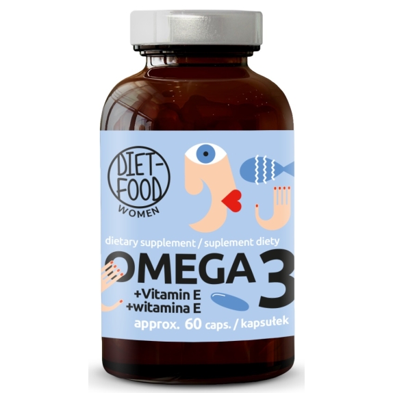 Diet Food omega-3 2000mg 60 kapsułek cena 50,39zł