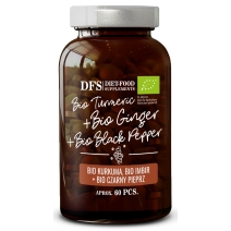 Diet Food kurkuma imbir piperyna 60 tabletek