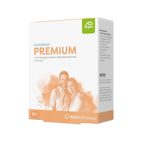 HLHBioPharma Lactobact premium 30 kapsułek cena 179,00zł