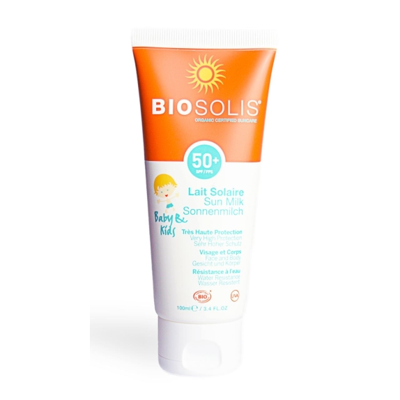 Biosolis mleczko przeciwsłoneczne dla dzieci SPF 50+ ECO 100 ml cena 73,45zł